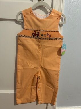 Smocked Fall Longall NWT